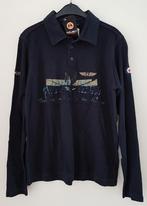 Blauwe Krush Denim Industry polo lange mouw maat S NieuW a, Krush! Denim Industry, Blauw, Nieuw, Ophalen of Verzenden