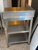Rvs werktafel, Ophalen, Gebruikt