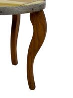 Vintage Plantentafeltje Bijzettafel Vierpoot Jaren 60 Design, Vintage, Minder dan 45 cm, Minder dan 55 cm, Gebruikt