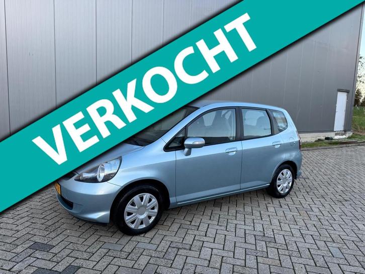 Honda Jazz 1.4 LS Automaat Airco Isofix 1e Eigenaar Nap, Auto's, Honda, Bedrijf, Te koop, Jazz, ABS, Airbags, Airconditioning