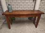 Sidetable Oud Teak, Ophalen, 100 tot 150 cm, Teakhout, ?