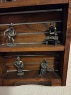 Tinnen figuren ambachtslieden, Antiek en Kunst, Antiek | Tin, Ophalen