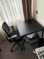 Bureau met professionele  stoel, Huis en Inrichting, Bureaus, Ophalen, Zo goed als nieuw