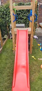 Speelhuisje met accessoires, Kinderen en Baby's, Speelgoed | Buiten | Speeltoestellen, Ophalen, Gebruikt, Glijbaan
