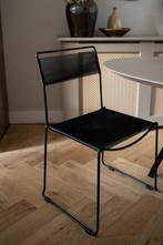 4 x Vintage Alias spaghettistoelen Giandomenico Belotti, Huis en Inrichting, Ophalen, Zwart, Zo goed als nieuw, Metaal