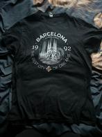 T-shirt met opdruk van Barcelona, Ophalen of Verzenden, Gedragen, Maat 52/54 (L), Zwart