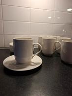 Alessi La Bella Ettore Sottsass mokken met schotel (6 stuks), Huis en Inrichting, Keuken | Servies, Ophalen of Verzenden, Zo goed als nieuw