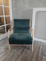 Moderne  midcentury  stoel ., Huis en Inrichting, Fauteuils, Ophalen of Verzenden, Zo goed als nieuw, 75 tot 100 cm, 50 tot 75 cm