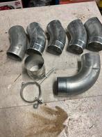 Te koop zinken regenbuis en bochten., Ophalen, Bochten, Zo goed als nieuw, Minder dan 2 meter