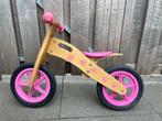 Houten Loopfiets - Roze Accenten, Ophalen, Gebruikt, Loopfiets