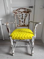 Antieke vintage stoel in modern jasje, Antiek en Kunst, Antiek | Meubels | Stoelen en Banken, Ophalen