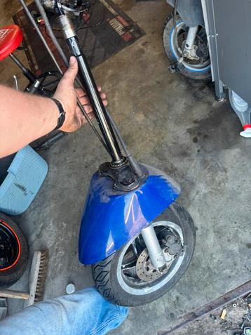 Zip type 3 voor vork Blauw beschikbaar voor biedingen