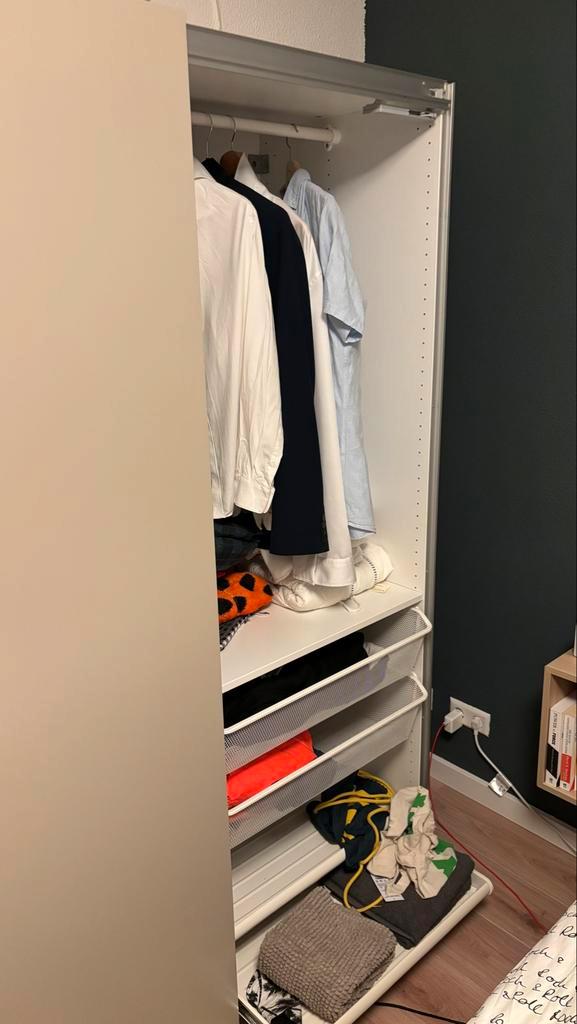 Ikea Pax Kast, Huis en Inrichting, Kasten | Kledingkasten, Zo goed als nieuw, 200 cm of meer, 100 tot 150 cm, 50 tot 75 cm, Met lade(s)