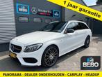 Mercedes-Benz C-klasse Estate C43/C450 AMG 4MATIC pano, head, Auto's, Mercedes-Benz, Te koop, Geïmporteerd, Benzine, Gebruikt