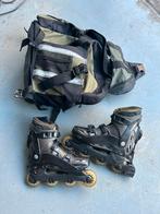 Rollerblades skates mat 39 incl bescherming en skate rugzak, Gebruikt, Ophalen, Bescherming