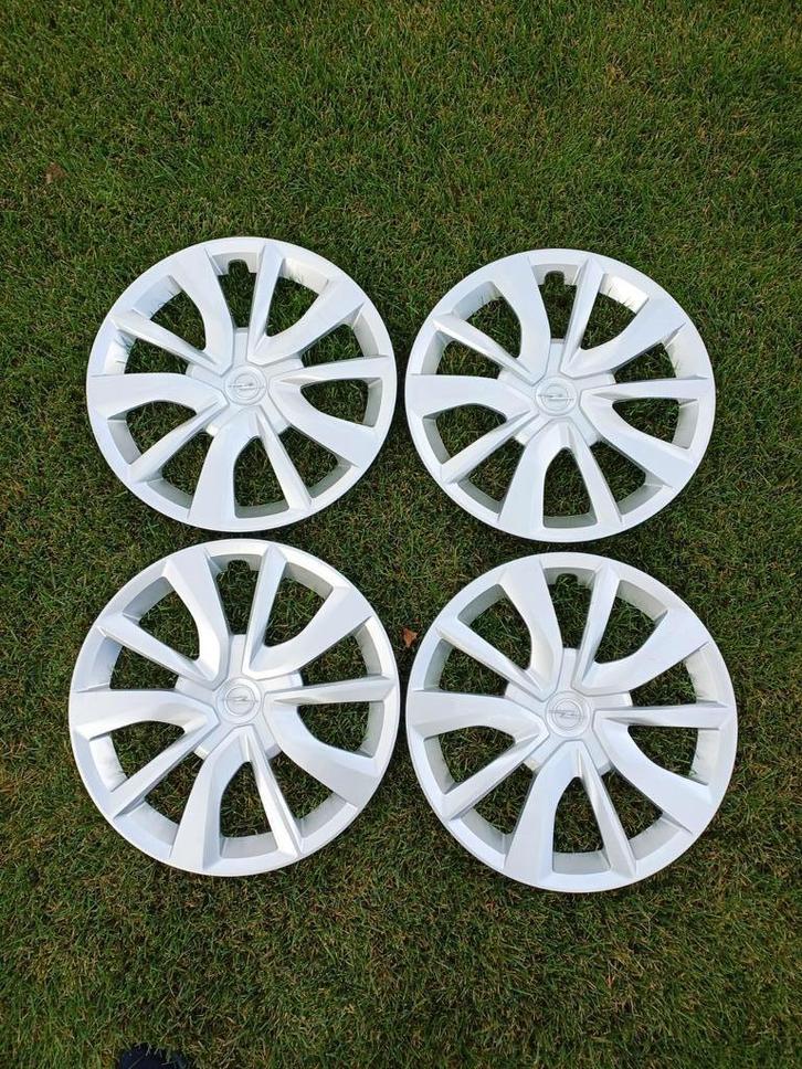 Originele nieuwe Opel wieldoppen 16 inch 4 stuks voor € 25,-, Auto diversen, Wieldoppen, Nieuw, Ophalen