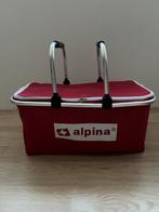 Nieuwe Picnic mand van bordeaux stof en isolatie binnenkant., Ophalen of Verzenden, Nieuw