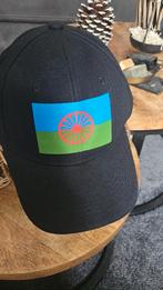 Zwarte Pet met Roma Vlag, Nieuw, Pet, Generic, One size fits all