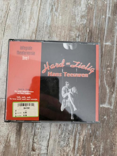 Hans Teeuwen - Hard en Zielig CD, Cd's en Dvd's, Cd's | Humor en Cabaret, Gebruikt, Ophalen of Verzenden
