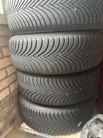 Winterbanden + Sneeuwkettingen - 205-60 R16 4x100 steekmaat, Auto-onderdelen, Banden en Velgen, Ophalen, Gebruikt, 16 inch, Banden en Velgen