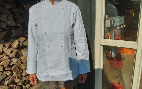Nieuwe Koksbuis, Chefs jacket merk BP Wit maat 42, Doe-het-zelf en Verbouw, Veiligheidskleding, Nieuw, Ophalen of Verzenden