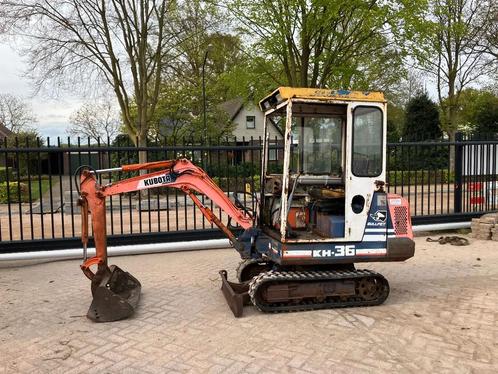 Te koop kubota kh-36 minigraver/graafmachine, Zakelijke goederen, Machines en Bouw | Kranen en Graafmachines, Graafmachine