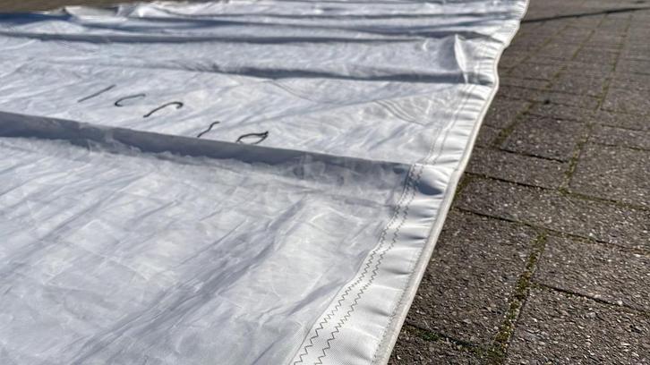 Rolfok VL 12,9m / OL 4,7m (7mm pees), Watersport en Boten, Zeilen en Zeiltoebehoren, Gebruikt, Genua of Fok, 6 meter of meer, Ophalen of Verzenden