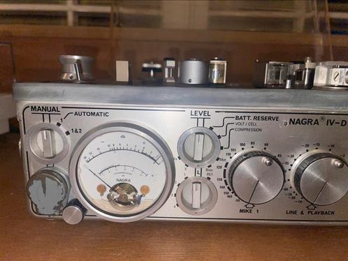 Nagra IV-D, Audio, Tv en Foto, Bandrecorders, Bandrecorder, Met stofkap, Ophalen of Verzenden