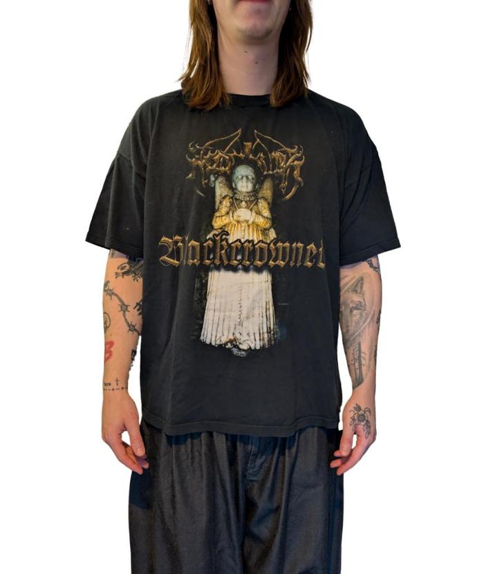 2000s Marduk – Blackcrowned Tee – Size XL, Kleding | Heren, T-shirts, Nieuw, Maat 56/58 (XL), Zwart, Ophalen of Verzenden