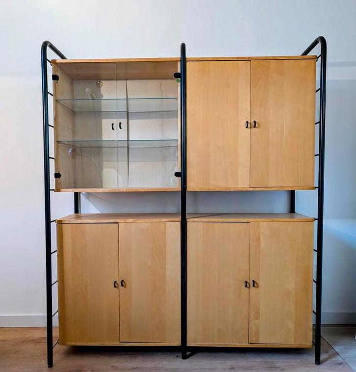 Vintage IKEA NIKLAS kast systeem, Huis en Inrichting, Kasten | Stellingkasten, Gebruikt, Ophalen