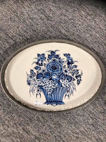 Dienblad Delftsblauw beschikbaar voor biedingen
