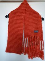 Sjaal lang 2 m zonder franje met 2.30 kleur roest, Ophalen of Verzenden, Zo goed als nieuw, Maat 46/48 (XL) of groter, Sjaal