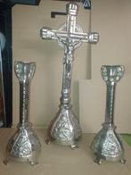 Altaar setje., Antiek en Kunst, Antiek | Religie, Ophalen of Verzenden