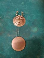 gong hert messing klein, Huis en Inrichting, Woonaccessoires | Overige, Ophalen of Verzenden, 'T Olde Gre-j, Info@toldegrej.nl