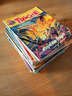 Trigië Compleet: Deel 1-35, Meerdere stripboeken, Ophalen of Verzenden, Gelezen, Don Lawrence