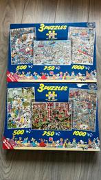 Puzzels Jan van Haasteren 500/750/1000 stukjes, Ophalen of Verzenden, Gebruikt