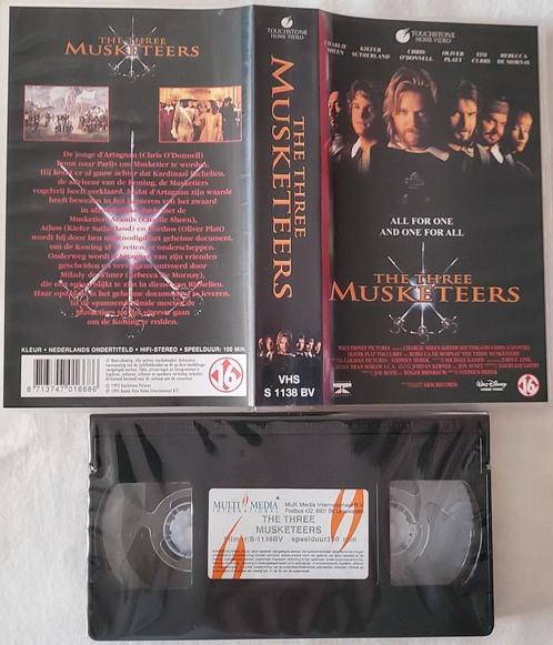 Walt Disney The Three Musketeers Sealed VHS Avontuur, Cd's en Dvd's, VHS | Film, Nieuw in verpakking, Alle leeftijden, Ophalen of Verzenden