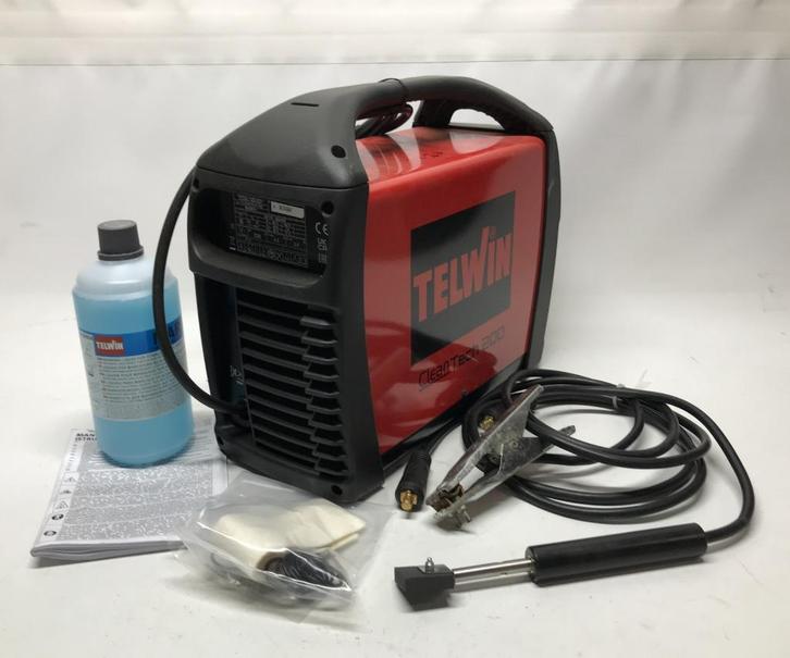 Lasnaadreiniger, Telwin, Clean Tech 200, 230 volt, Doe-het-zelf en Verbouw, Gereedschap | Lasapparaten, Nieuw, Overige typen, 250 ampère of meer