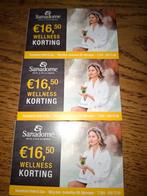 3 kortingsbonnen sanadome, Drie personen of meer, Kortingsbon, Spa of Sauna