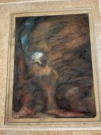 Pastel 1974 Kees van Urk, Antiek en Kunst, Ophalen of Verzenden