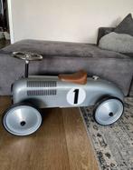 Retro Loopauto race auto zilver, Ophalen, Zo goed als nieuw