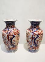 Set antieke Imari porseleinen vazen, Ophalen of Verzenden
