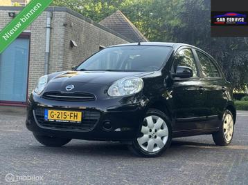 Nissan Micra 1.2 Acenta/NWE APK/PDC/CRUISE/NAVI/AC/NETTE STA beschikbaar voor biedingen