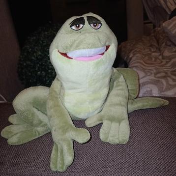 Disney kikker knuffel.De prinses en de kikker. beschikbaar voor biedingen