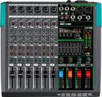 Depusheng PA6 professionele DJ audio mixer 6 kanalen ingang, Ophalen of Verzenden, Zo goed als nieuw
