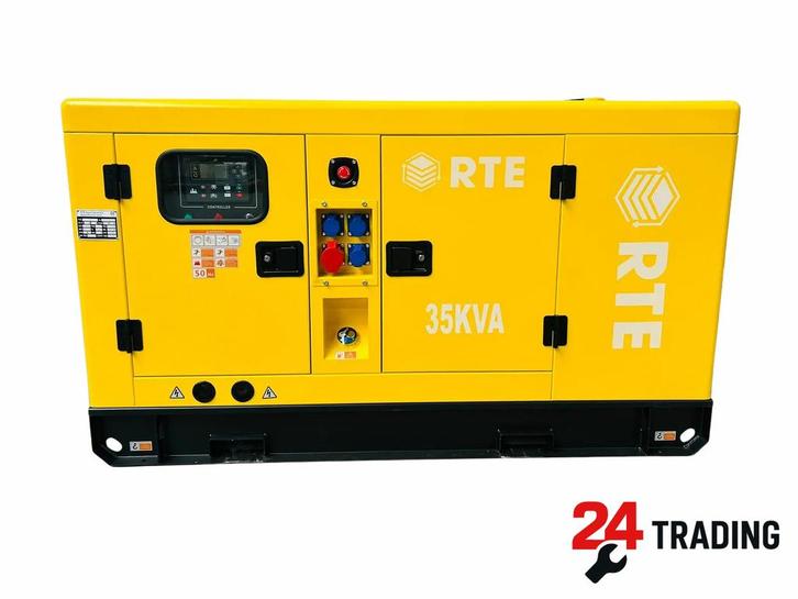 RTE 35 kVA Noodstroomaggregaat – Type 7310 – Bouwjaar 2025, Doe-het-zelf en Verbouw, Aggregaten, Nieuw, Dieselolie, 30 kVA of meer
