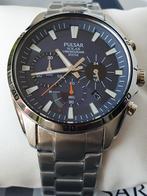 Pulsar Solar Chronograph 100M Seiko Movement, Blauw, IOS, Nieuw, Ophalen of Verzenden