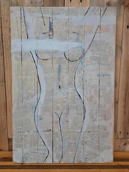 Art on wood, Antiek en Kunst, Kunst | Schilderijen | Klassiek, Ophalen