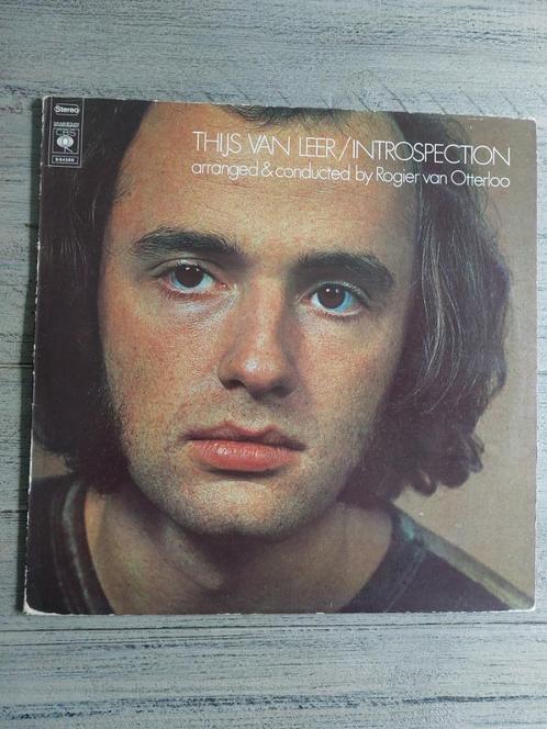 Thijs van Leer - Intropspection LP elpee vinyl pop, Cd's en Dvd's, Vinyl | Pop, Gebruikt, 1960 tot 1980, Ophalen of Verzenden