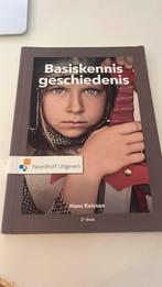 Basiskennis geschiedenis + werkboek, Boeken, Studieboeken en Cursussen, Ophalen of Verzenden, Alpha, Zo goed als nieuw, HBO